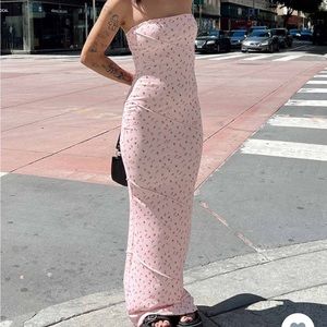 Princess Polly Pink Midi Dress